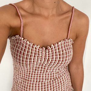 NWT Madewell Smocked Top